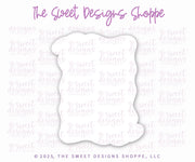 Cookie Cutters - Wavy Ribbon and Bows Plaque - Cookie Cutter - The Sweet Designs Shoppe - TSDS - - ALL,Baby,Baby / Kids,Baby Bib,back to school,basic,Basic Shapes,BasicShapes,Best Teacher plaque,Birthday,Christmas,Christmas / Winter,Coffee,Cookie Cutter,Easter,Easter / Spring,Father,Fathers Day,Misc,Miscelaneous,Miscellaneous,mother,mothers,Mothers Day,Nurse,Nurse Appreciation,Plaque,Plaques,Promocode,School,School / Graduation,STL,Teacher,Teacher Appreciation