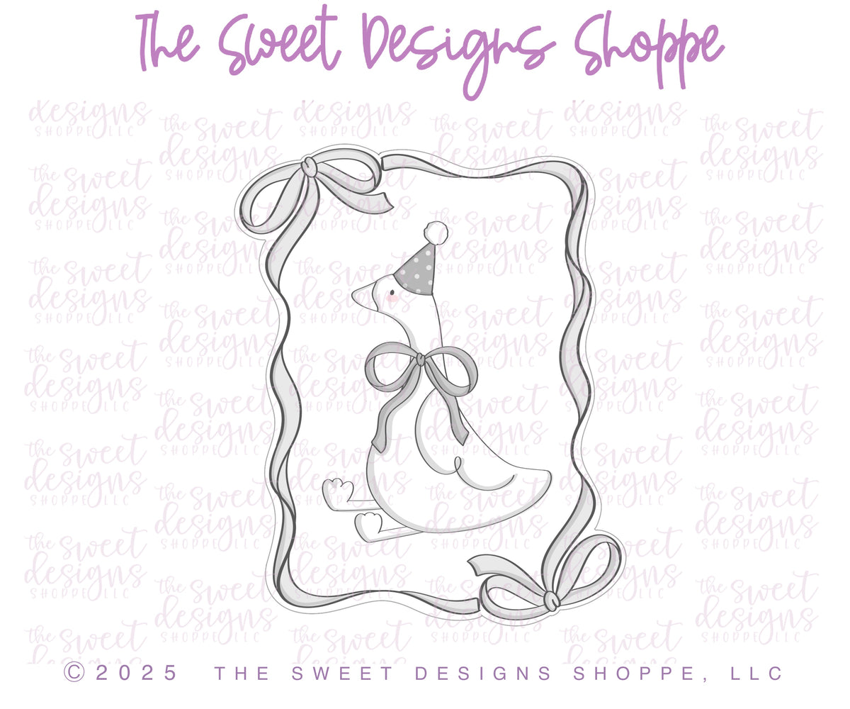 Cookie Cutters - Wavy Ribbon and Bows Plaque - Cookie Cutter - The Sweet Designs Shoppe - TSDS - - ALL,Baby,Baby / Kids,Baby Bib,back to school,basic,Basic Shapes,BasicShapes,Best Teacher plaque,Birthday,Christmas,Christmas / Winter,Coffee,Cookie Cutter,Easter,Easter / Spring,Father,Fathers Day,Misc,Miscelaneous,Miscellaneous,mother,mothers,Mothers Day,Nurse,Nurse Appreciation,Plaque,Plaques,Promocode,School,School / Graduation,STL,Teacher,Teacher Appreciation