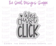 Cookie Cutters - we just CLICK Plaque- Cookie Cutter - The Sweet Designs Shoppe - TSDS - - ALL,Cookie Cutter,Love,Plaque,Promocode,STL,valenteine,valentine,Valentine's,Valentines 2026,We just Click