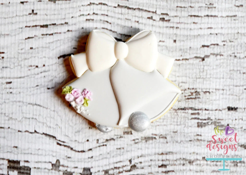 Cookie Cutters - Wedding Bells v2- Cookie Cutter - The Sweet Designs Shoppe - TSDS - - ALL,Christmas,Christmas / Winter,Cookie Cutter,Promocode,Wedding
