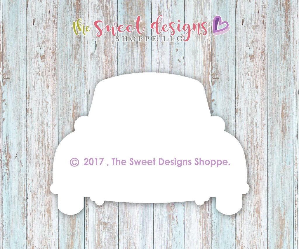 Cookie Cutters - Wedding Car v2- Cookie Cutter - The Sweet Designs Shoppe - - ALL, Cookie Cutter, Miscellaneous, Promocode, transportation, Wedding