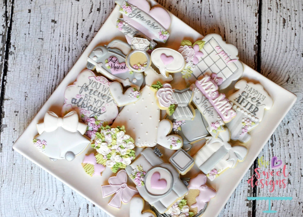 Cookie Cutters - Wedding Car v2- Cookie Cutter - The Sweet Designs Shoppe - TSDS - - ALL,Cookie Cutter,Miscellaneous,Promocode,transportation,Wedding
