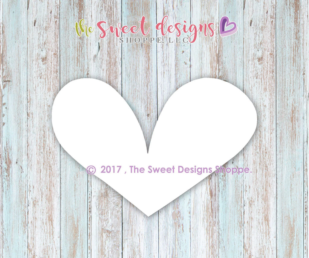 Cookie Cutters - Wedding Heart v2- Cookie Cutter - Sweet Designs Shoppe - - ALL, Cookie Cutter, Heart, Love, Promocode, valenteine, valentine, Valentines, Wedding