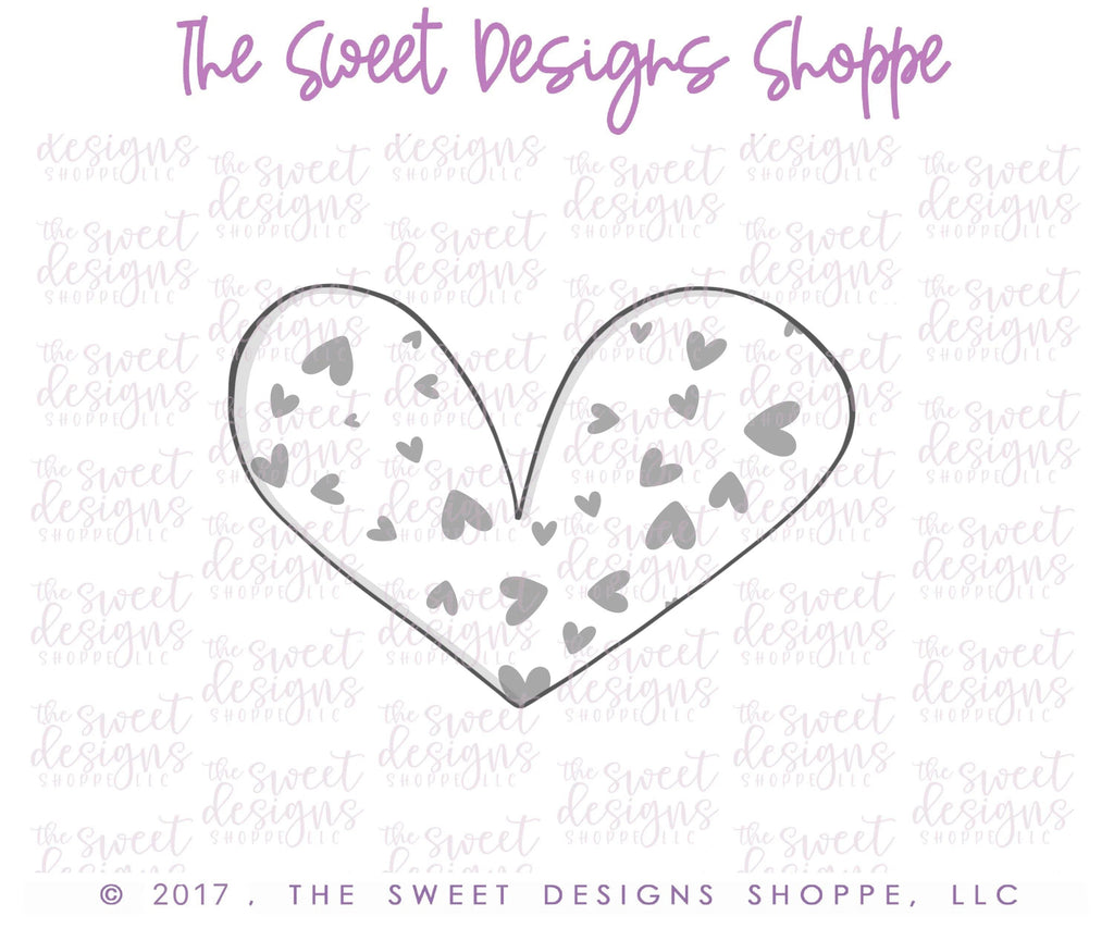 Cookie Cutters - Wedding Heart v2- Cookie Cutter - The Sweet Designs Shoppe - TSDS - - ALL,Cookie Cutter,Heart,Love,Promocode,STL,valenteine,valentine,Valentines,Wedding
