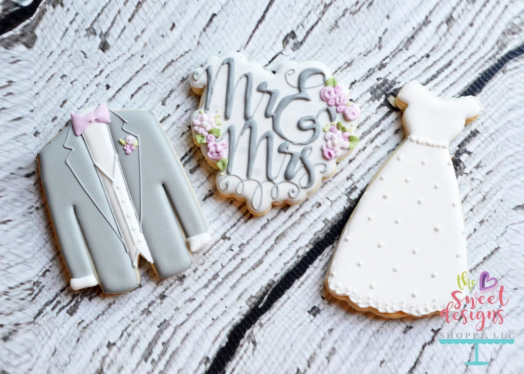 Cookie Cutters - Wedding Jacket v2 - Cookie Cutter - The Sweet Designs Shoppe - TSDS - - ALL,Bachelorette,Bridal Shower,Bride,Clothes,Clothing / Accessories,Cookie Cutter,Fashion,Promocode,tuxedo,Wedding