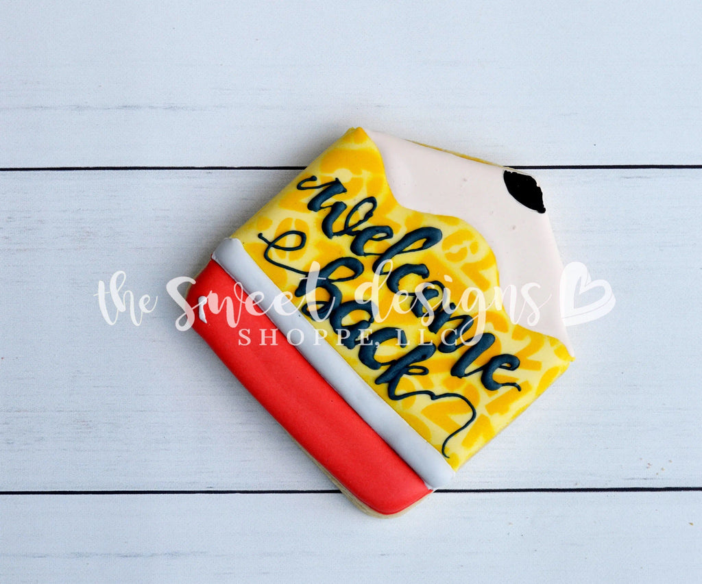 Cookie Cutters - Wide Chubby Pencil - Cookie Cutter - The Sweet Designs Shoppe - TSDS - - ALL,back to school,Cookie Cutter,Grad,graduations,Pencil,Promocode,school,School / Graduation