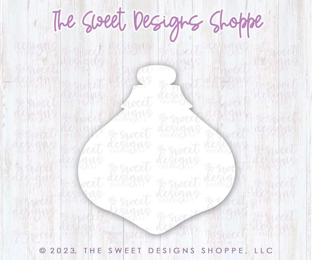 Cookie Cutters - Wide Ornament - Cookie Cutter - The Sweet Designs Shoppe - - advent, Advent Calendar, ALL, Christmas, Christmas / Winter, Christmas Cookies, Cookie Cutter, Ornament, Promocode