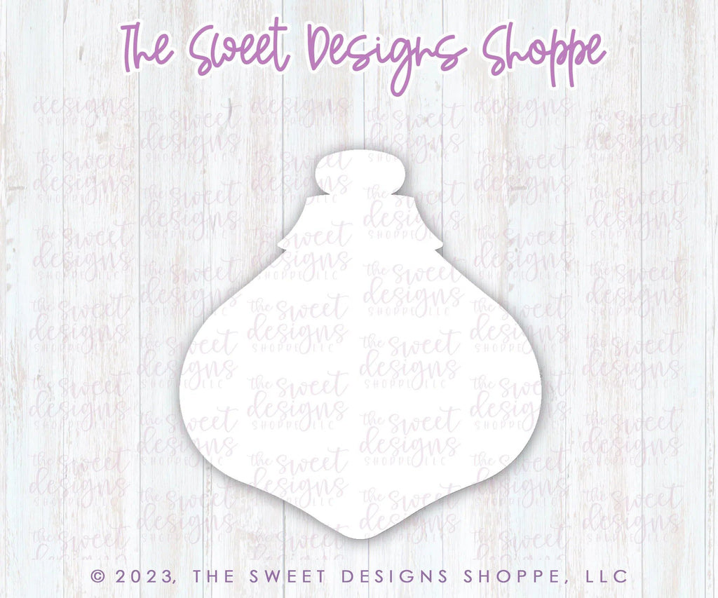 Cookie Cutters - Wide Ornament - Cookie Cutter - The Sweet Designs Shoppe - TSDS - - advent,Advent Calendar,ALL,Christmas,Christmas / Winter,Christmas Cookies,Cookie Cutter,Ornament,Promocode