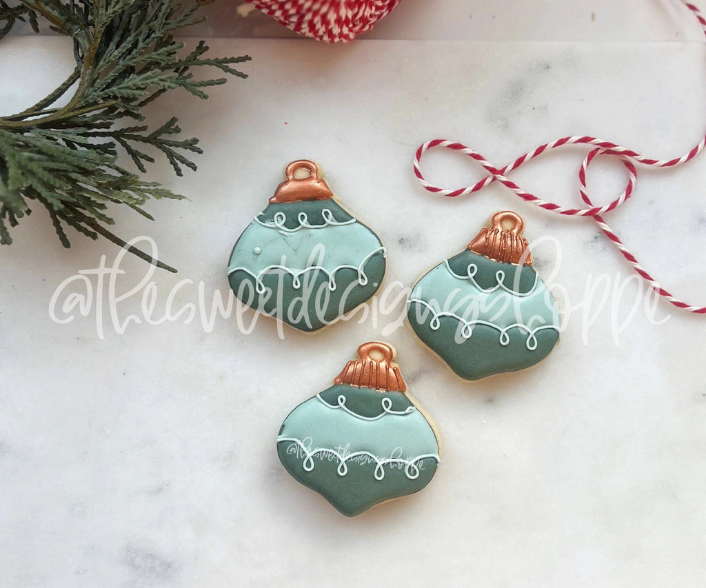 Cookie Cutters - Wide Ornament - Cookie Cutter - The Sweet Designs Shoppe - TSDS - - advent,Advent Calendar,ALL,Christmas,Christmas / Winter,Christmas Cookies,Cookie Cutter,Ornament,Promocode