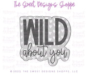 Cookie Cutters - Wild about You Cookie Cutters Set - Set of 4 - Cookie Cutters - The Sweet Designs Shoppe - TSDS - - ALL,Animal,Animals,Animals and Insects,Cookie Cutter,Mini Sets,Promocode,regular sets,set,valentine,Valentine's