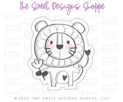 Cookie Cutters - Wild about You Cookie Cutters Set - Set of 4 - Cookie Cutters - The Sweet Designs Shoppe - TSDS - - ALL,Animal,Animals,Animals and Insects,Cookie Cutter,Mini Sets,Promocode,regular sets,set,valentine,Valentine's