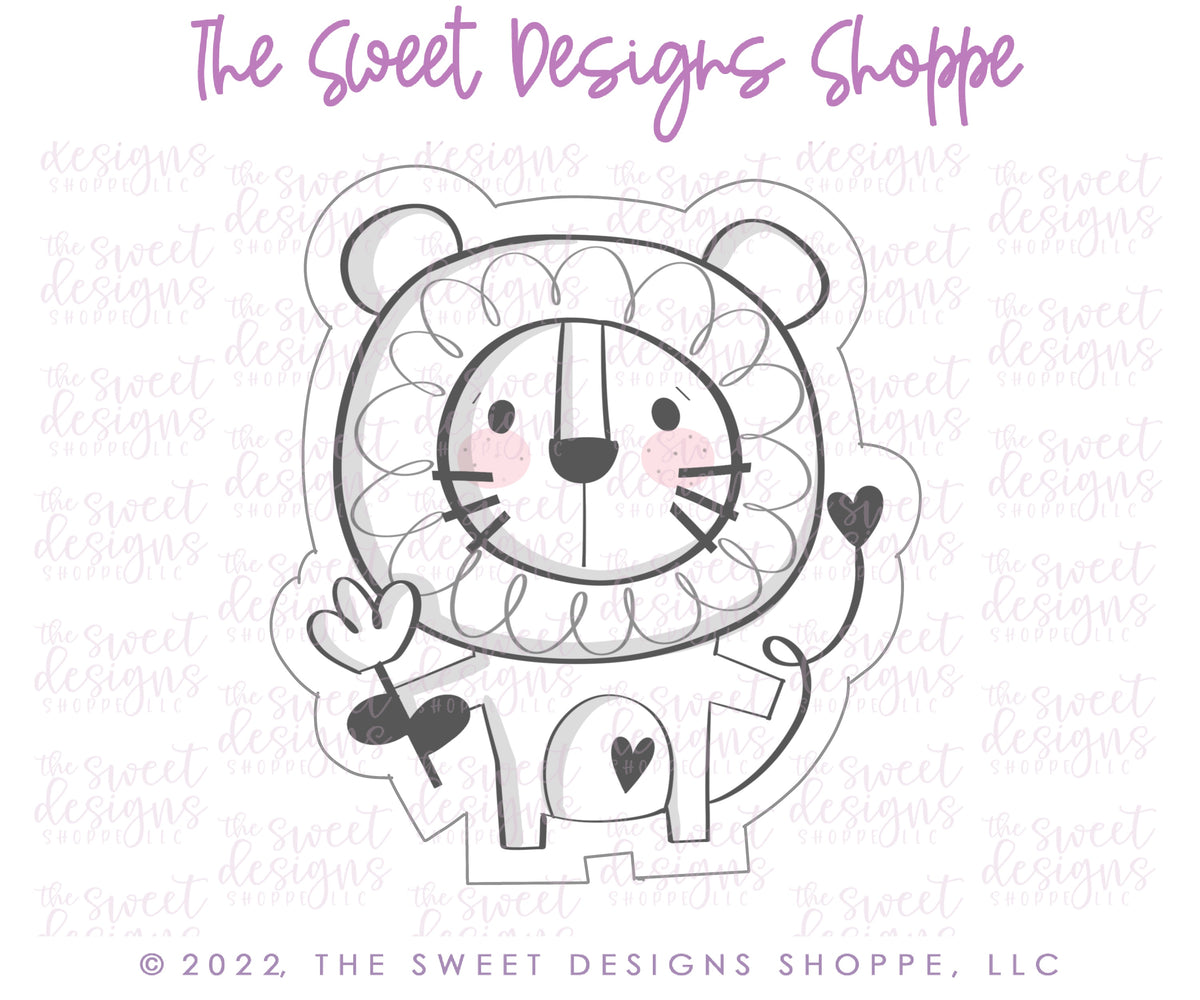 Cookie Cutters - Wild about You Cookie Cutters Set - Set of 4 - Cookie Cutters - The Sweet Designs Shoppe - TSDS - - ALL,Animal,Animals,Animals and Insects,Cookie Cutter,Mini Sets,Promocode,regular sets,set,valentine,Valentine's