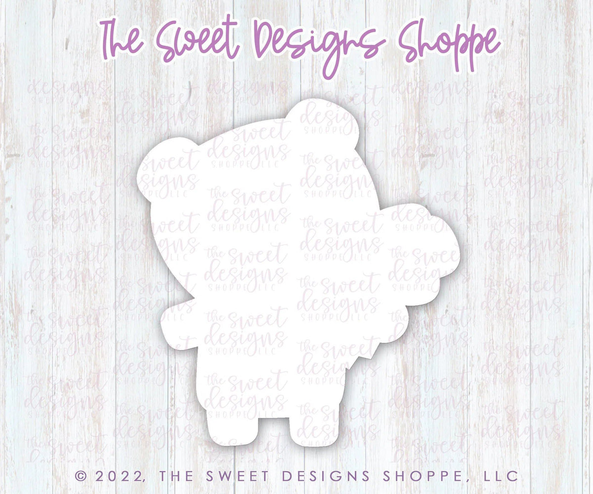 Cookie Cutters - Wild Bear - Cookie Cutter - The Sweet Designs Shoppe - TSDS - - ALL,Animal,Animals,Bear,Cookie Cutter,kids,Promocode,STL,valentine,valentines