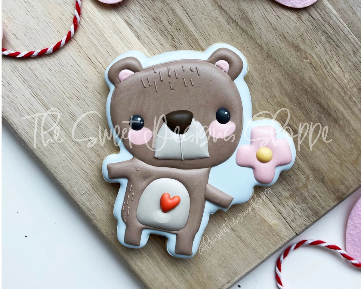 Cookie Cutters - Wild Bear - Cookie Cutter - The Sweet Designs Shoppe - TSDS - - ALL,Animal,Animals,Bear,Cookie Cutter,kids,Promocode,STL,valentine,valentines