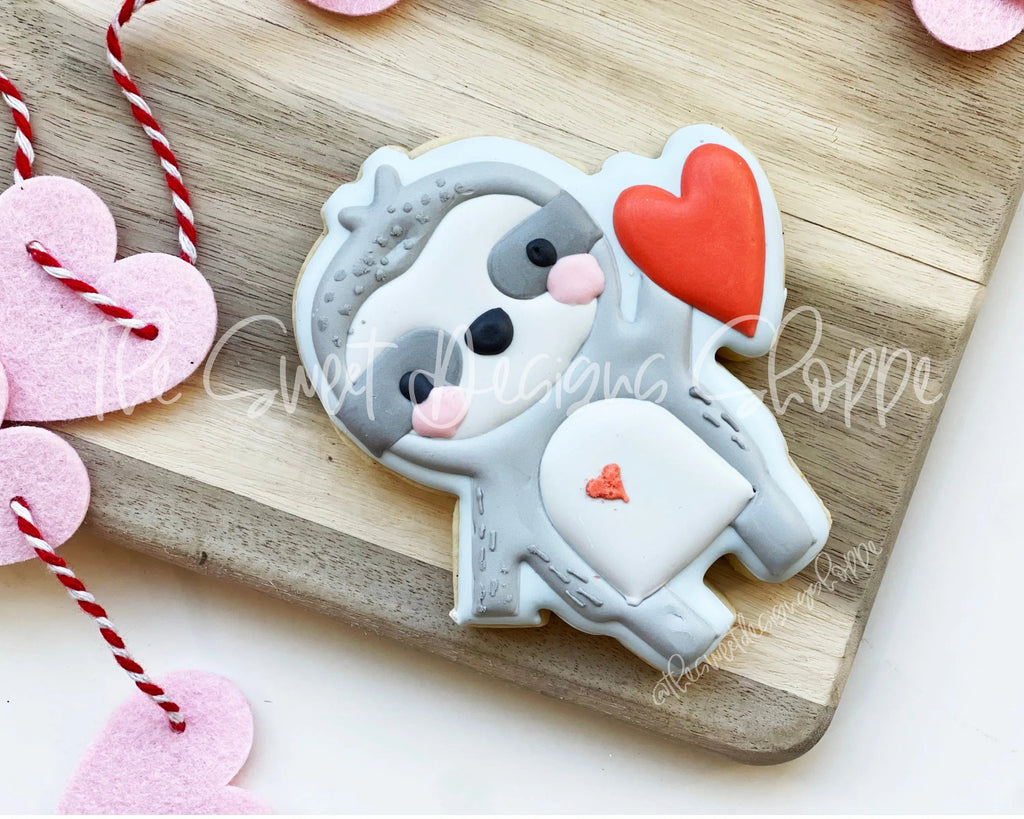 Cookie Cutters - Wild Sloth - Cookie Cutter - Sweet Designs Shoppe - - ALL, Animal, Animals, Cookie Cutter, kids, Promocode, valentine, valentines