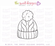 Cookie Cutters - Winter Hat 2019 - Cookie Cutter - The Sweet Designs Shoppe - TSDS - - ALL,Christmas,Christmas / Winter,Christmas Cookies,Clothes,clothing,Clothing / Accessories,Cookie Cutter,Promocode,STL
