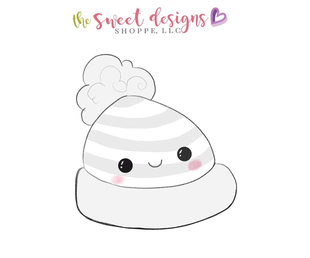 Cookie Cutters - Winter Hat - Cookie Cutter - The Sweet Designs Shoppe - TSDS - - ALL,Christmas,Christmas / Winter,Clothing / Accessories,Cookie Cutter,Promocode,Snow,Winter