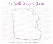 Cookie Cutters - Winter Snow Boots - Cookie Cutter - The Sweet Designs Shoppe - TSDS - - ALL,Christmas,Christmas / Winter,Cookie Cutter,Misc,Miscelaneous,Miscellaneous,Mountain,nature,Promocode,Ski,STL