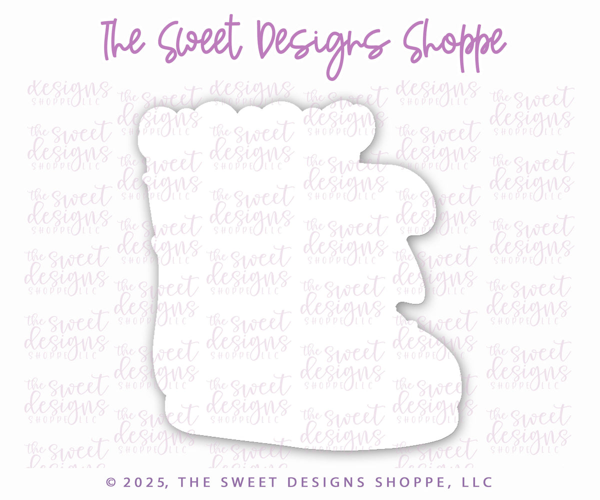 Cookie Cutters - Winter Snow Boots - Cookie Cutter - The Sweet Designs Shoppe - TSDS - - ALL,Christmas,Christmas / Winter,Cookie Cutter,Misc,Miscelaneous,Miscellaneous,Mountain,nature,Promocode,Ski,STL
