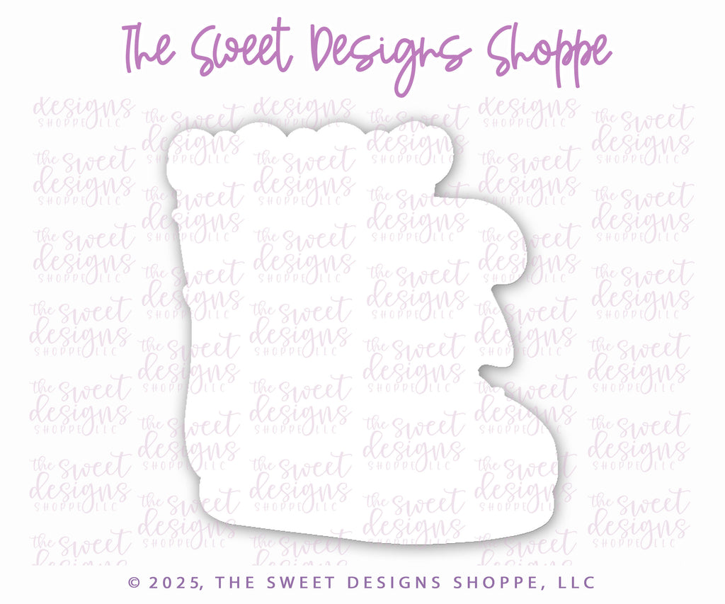 Cookie Cutters - Winter Snow Boots - Cookie Cutter - The Sweet Designs Shoppe - TSDS - - ALL,Christmas,Christmas / Winter,Cookie Cutter,Misc,Miscelaneous,Miscellaneous,Mountain,nature,new,Promocode,Ski,STL
