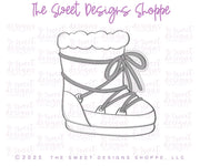Cookie Cutters - Winter Snow Boots - Cookie Cutter - The Sweet Designs Shoppe - TSDS - - ALL,Christmas,Christmas / Winter,Cookie Cutter,Misc,Miscelaneous,Miscellaneous,Mountain,nature,Promocode,Ski,STL