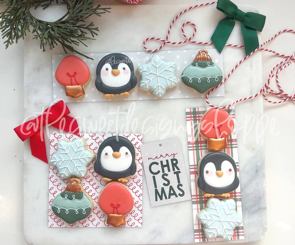 Cookie Cutters - Winter Wonderland Mini Set - Set of 4 - Cookie Cutters - The Sweet Designs Shoppe - TSDS - - ALL,Animal,Animals,Christmas,Christmas / Winter,Cookie Cutter,Mini Sets,Promocode,regular sets,set,Winter