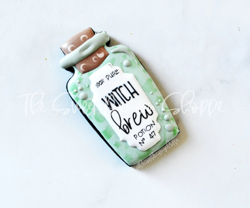 Cookie Cutters - Witch Brew Potion - Cookie Cutter - The Sweet Designs Shoppe - TSDS - - ALL,Cookie Cutter,Food,Food & Beverages,Halloween,Promocode,valentine,valentines