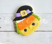 Cookie Cutters - Witch Candy Corn - Cookie Cutter - The Sweet Designs Shoppe - TSDS - - ALL,Candy corn,Cookie Cutter,Fall / Halloween,Food,Food & Beverages,Halloween,Promocode,STL,Sweets,trick or treat,Witch