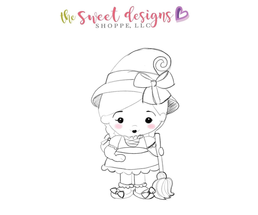 Cookie Cutters - Witch - Cookie Cutter - The Sweet Designs Shoppe - TSDS - - ALL,Cookie Cutter,Customize,Fall / Halloween,halloween,Promocode,trick or treat