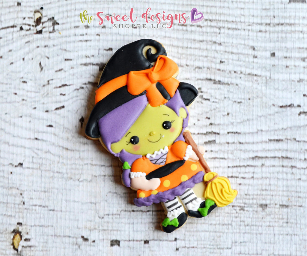 Cookie Cutters - Witch - Cookie Cutter - The Sweet Designs Shoppe - TSDS - - ALL,Cookie Cutter,Customize,Fall / Halloween,halloween,Promocode,trick or treat