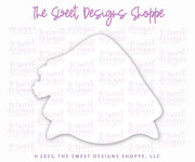 Cookie Cutters - Witch Face with Spider - Cookie Cutter - The Sweet Designs Shoppe - TSDS - - ALL,Cookie Cutter,halloween,happy halloween,Promocode,STL,witch face