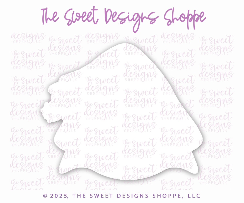 Cookie Cutters - Witch Face with Spider - Cookie Cutter - The Sweet Designs Shoppe - TSDS - - ALL,Cookie Cutter,halloween,happy halloween,Promocode,STL,witch face