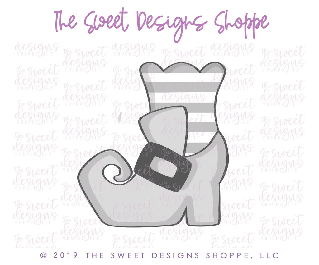 Cookie Cutters - Witch Shoe - Cookie Cutter - Sweet Designs Shoppe - - ALL, Animals, clothing, Clothing / Accessories, Cookie Cutter, Fall / Halloween, Halloween, halloween 2019, Promocode, Witch