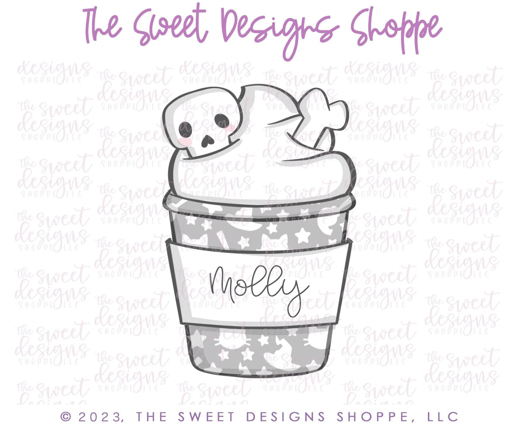 Cookie Cutters - Witches Coffee Paper Cup - Cookie Cutter - The Sweet Designs Shoppe - TSDS - - ALL,beverage,Coffee,Cookie Cutter,Food,Food & Beverages,Food and Beverage,halloween,mug,mugs,Promocode,sips