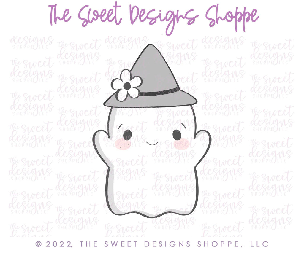 Cookie Cutters - Witchy Ghost - Cookie Cutter - The Sweet Designs Shoppe - TSDS - - ALL,Boo,Cookie Cutter,Ghost,halloween,Promocode