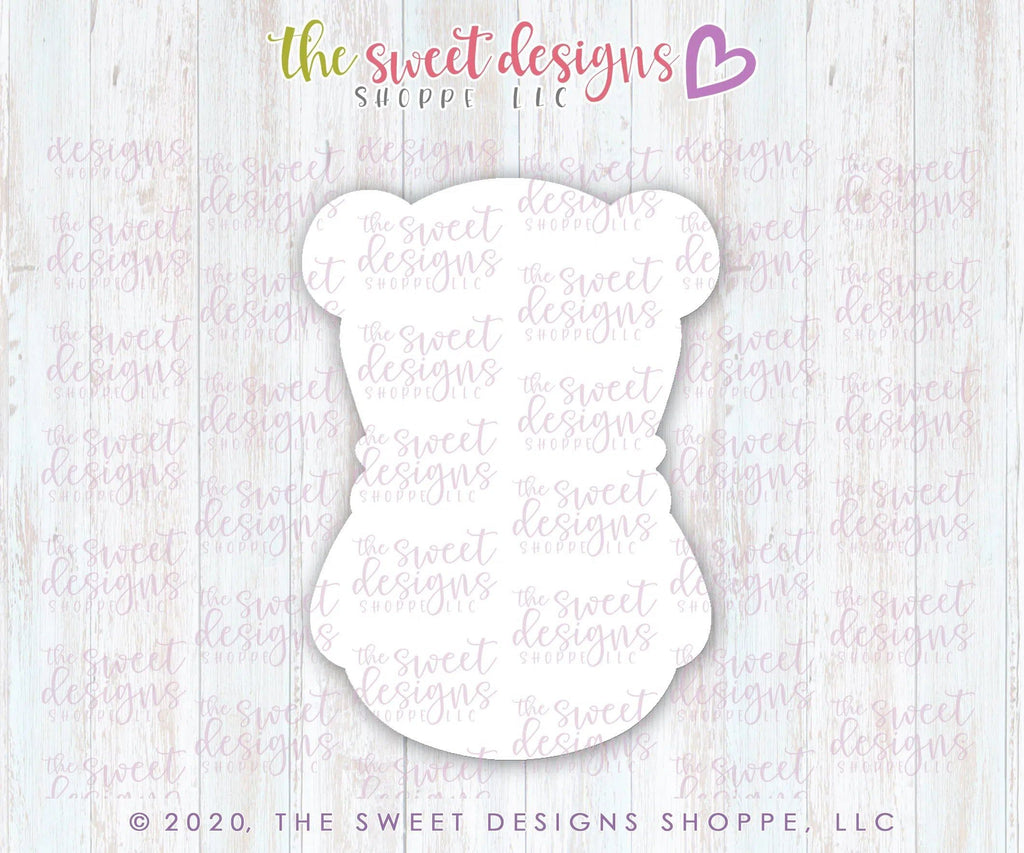 Cookie Cutters - Wobbly Bear - Cookie Cutter - The Sweet Designs Shoppe - TSDS - - ALL,Animal,Animals,Animals and Insects,baby toys,Christmas,Christmas / Winter,Christmas Cookies,Cookie Cutter,Promocode,toy,toys,wobble