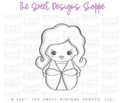 Cookie Cutters - Wobbly Blonde Witch - Cookie Cutter - The Sweet Designs Shoppe - TSDS - - ALL,Cookie Cutter,halloween,kids,Kids / Fantasy,Promocode,STL,wobble