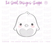 Cookie Cutters - Wobbly Chick & Hoppy SPRING Plaque - Set of 2 - Cookie Cutters - The Sweet Designs Shoppe - TSDS - - ALL,Animal,Animals,Cookie Cutter,Easter,Easter / Spring,PLAQUES HANDLETTERING,Promocode,regular sets,set,STL