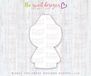 Cookie Cutters - Wobbly Crayon - Cookie Cutter - The Sweet Designs Shoppe - TSDS - - ALL,Baby / Kids,baby toys,back to school,Cookie Cutter,Grad,graduations,kids,Kids / Fantasy,Promocode,School,School / Graduation,School Bus,school supplies,STL,toys