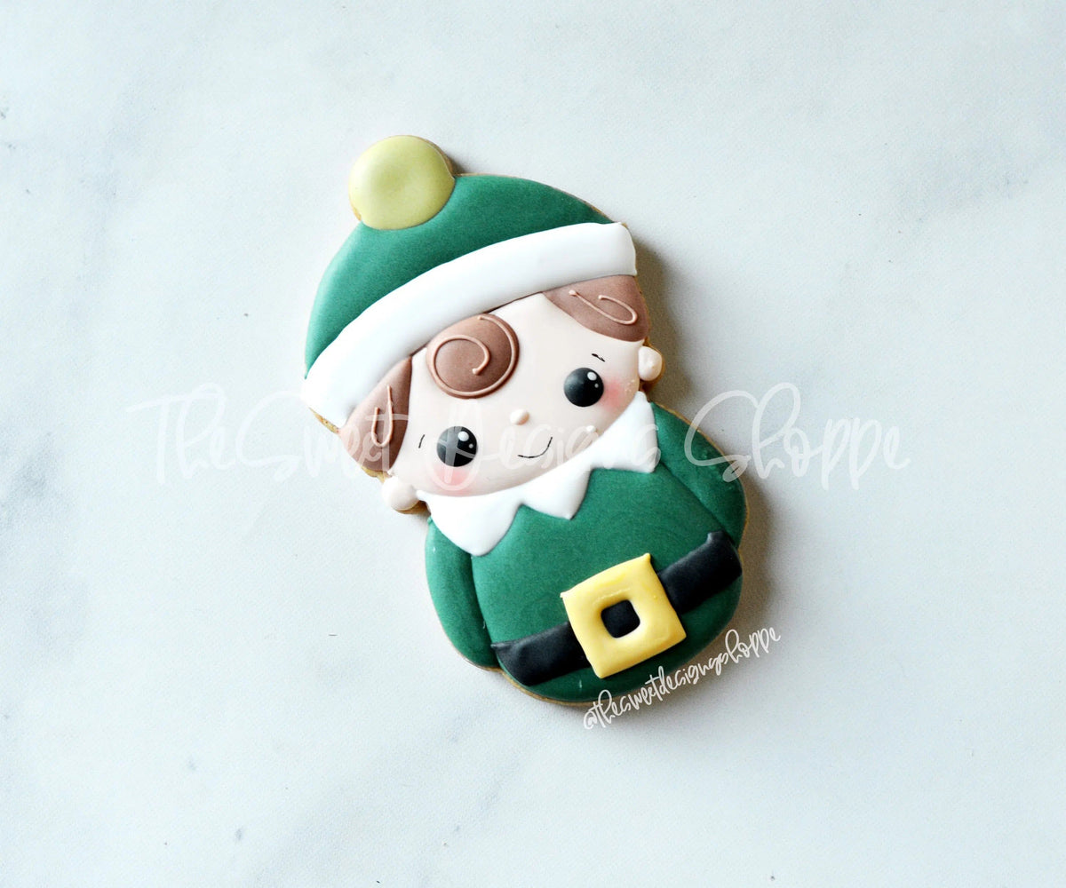 Cookie Cutters - Wobbly Elf - Cookie Cutter - The Sweet Designs Shoppe - TSDS - - ALL,baby toys,Christmas,Christmas / Winter,Christmas Cookies,Cookie Cutter,Promocode,Santa,STL,toy,toys,wobble