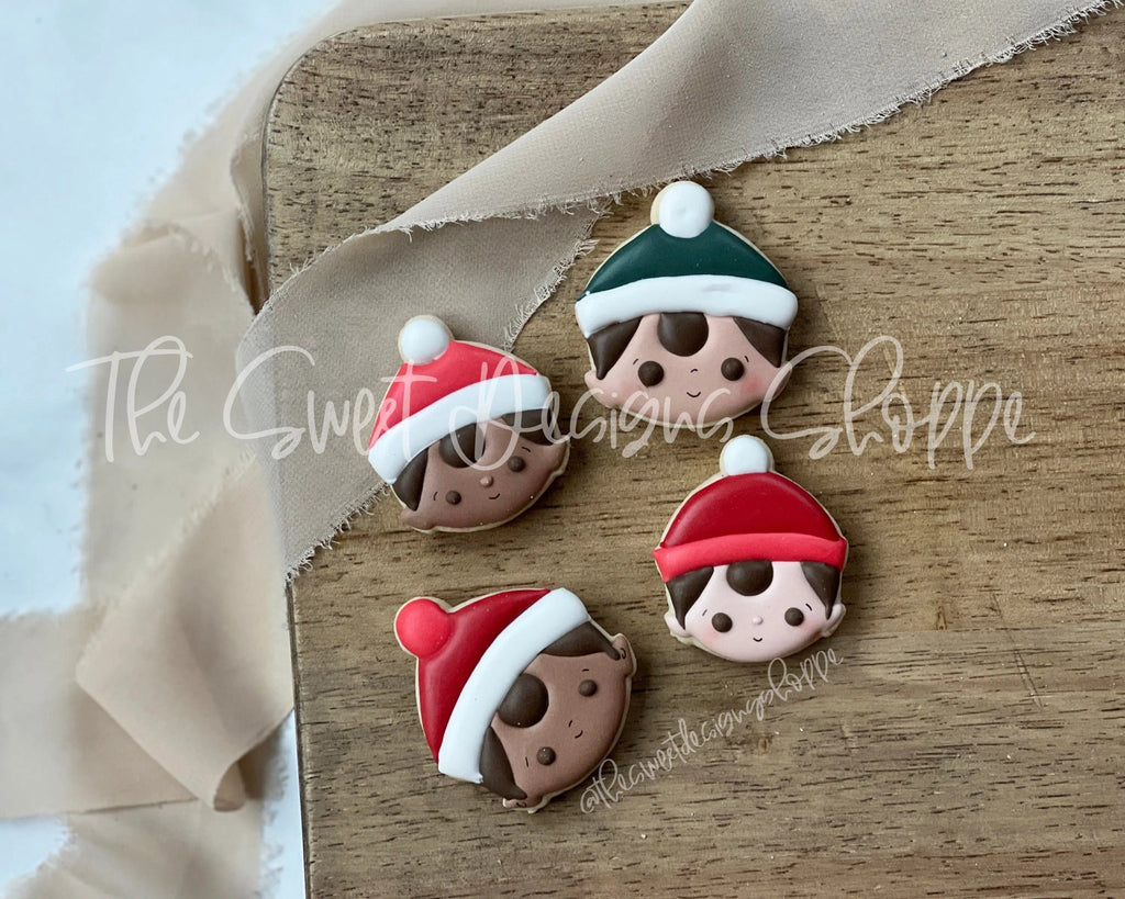 Cookie Cutters - Wobbly Elf Face - Cookie Cutter - The Sweet Designs Shoppe - TSDS - - ALL,baby toys,Christmas,Christmas / Winter,Christmas Cookies,Cookie Cutter,Promocode,Santa,toy,toys,wobble