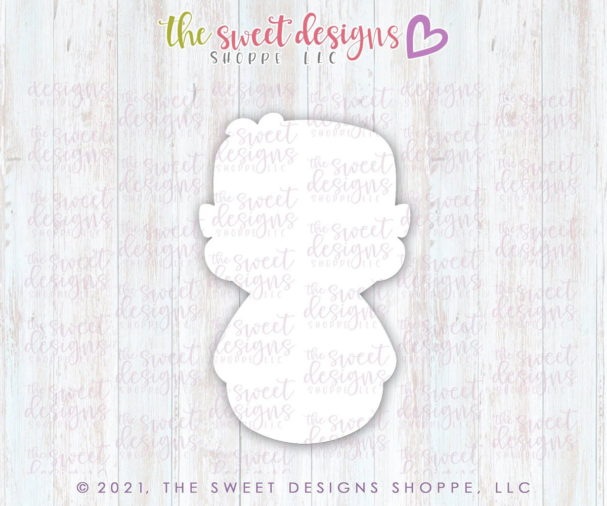 Cookie Cutters - Wobbly Frankenstein - Cookie Cutter - The Sweet Designs Shoppe - TSDS - - ALL,Cookie Cutter,halloween,kids,Kids / Fantasy,Promocode,STL,Wobble