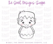 Cookie Cutters - Wobbly Frankenstein - Cookie Cutter - The Sweet Designs Shoppe - TSDS - - ALL,Cookie Cutter,halloween,kids,Kids / Fantasy,Promocode,STL,Wobble