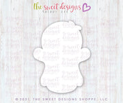 Cookie Cutters - Wobbly Ghost - Cookie Cutter - The Sweet Designs Shoppe - TSDS - - ALL,Boo,Cookie Cutter,F,Ghost,halloween,kids,Kids / Fantasy,Promocode,STL,Wobble