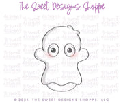 Cookie Cutters - Wobbly Ghost - Cookie Cutter - The Sweet Designs Shoppe - TSDS - - ALL,Boo,Cookie Cutter,F,Ghost,halloween,kids,Kids / Fantasy,Promocode,STL,Wobble