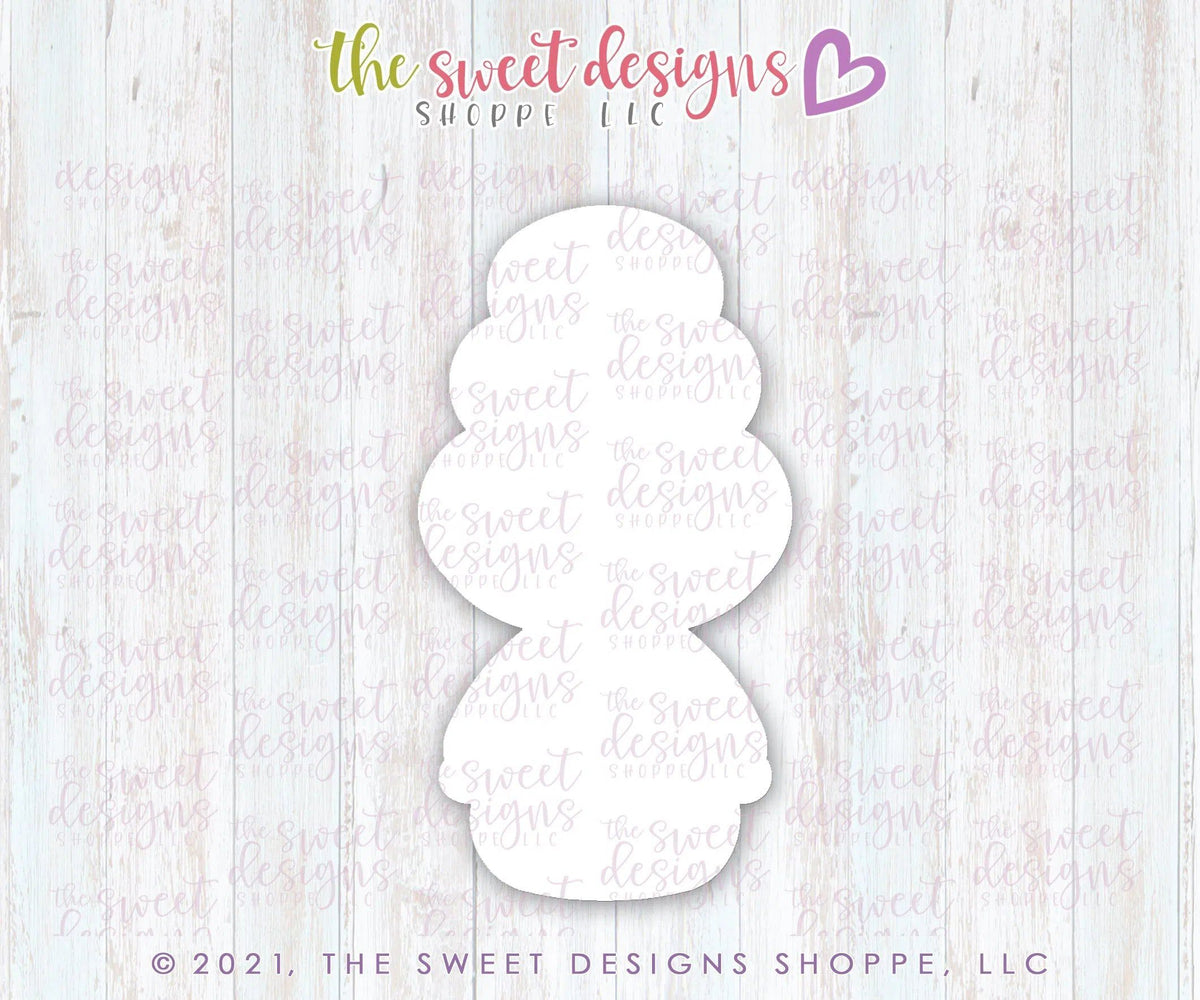 Cookie Cutters - Wobbly Morticia - Cookie Cutter - The Sweet Designs Shoppe - TSDS - - ALL,Cookie Cutter,halloween,Kids / Fantasy,Promocode,STL,Wobble