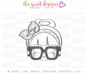 Cookie Cutters - Wobbly Mrs. Claus Face - Cookie Cutter - The Sweet Designs Shoppe - TSDS - - ALL,baby toys,Christmas,Christmas / Winter,Christmas Cookies,Cookie Cutter,Promocode,Santa,STL,toy,toys,wobble