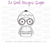 Cookie Cutters - Wobbly Pencil Kid - Cookie Cutter - The Sweet Designs Shoppe - TSDS - - ALL,Baby / Kids,baby toys,back to school,Cookie Cutter,Grad,graduations,kids,Kids / Fantasy,Promocode,School,School / Graduation,School Bus,school supplies,STL,toys