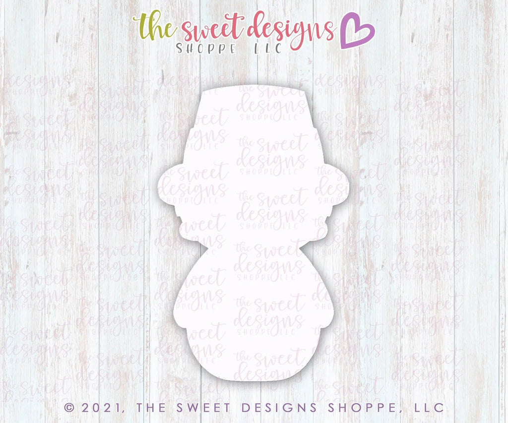 Cookie Cutters - Wobbly Pilgrim Boy - Cookie Cutter - The Sweet Designs Shoppe - TSDS - - ALL,Cookie Cutter,Fall,Fall / Thanksgiving,Promocode,thanksgiving,wobble