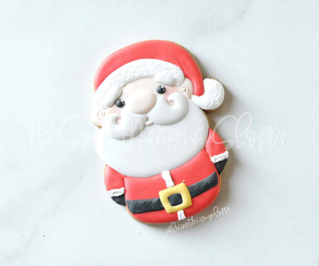 Cookie Cutters - Wobbly Santa - Cookie Cutter - The Sweet Designs Shoppe - TSDS - - ALL,baby toys,Christmas,Christmas / Winter,Christmas Cookies,Cookie Cutter,Promocode,toy,toys,wobble